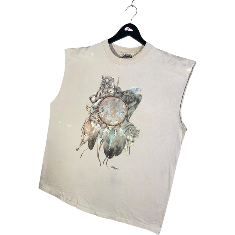 Vintage Dream Catcher Muscle Sleeves Tank Top