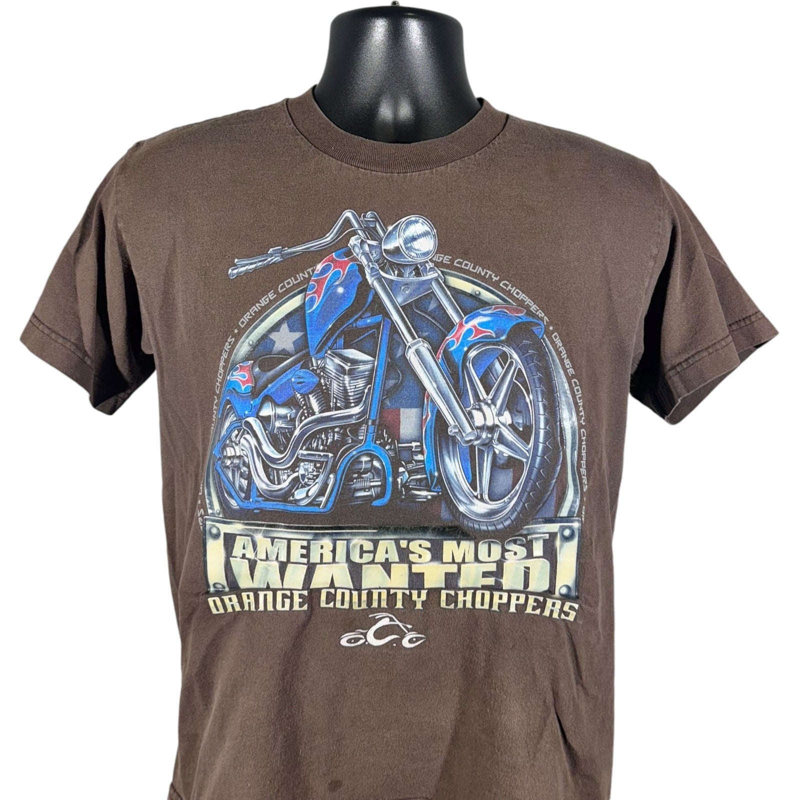 Vintage Orange County Choppers Americas Most Wanted Tee