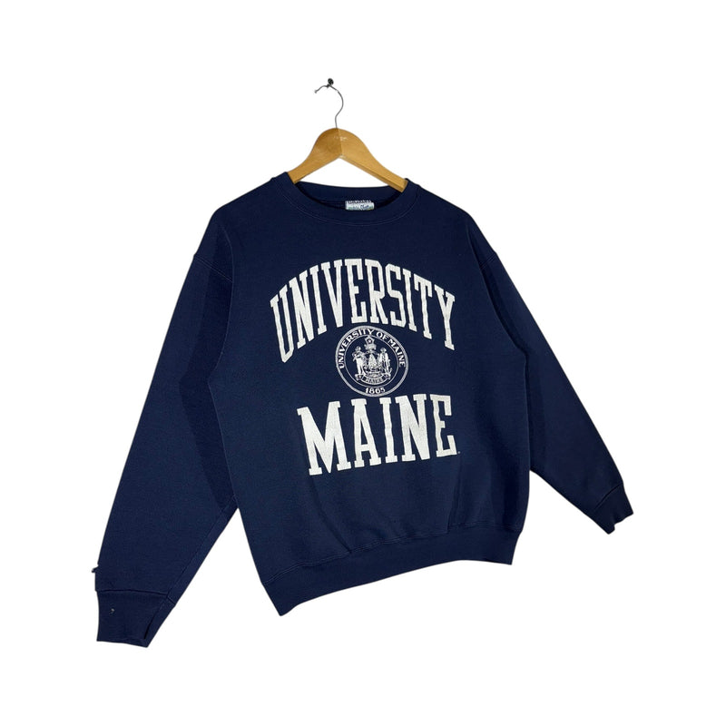 Vintage University of Main Spellout Crewneck