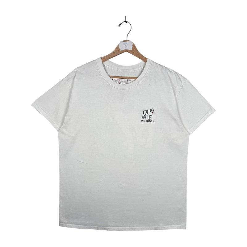 Vintage Big Dogs Graphic Humor Tee T-Shirt