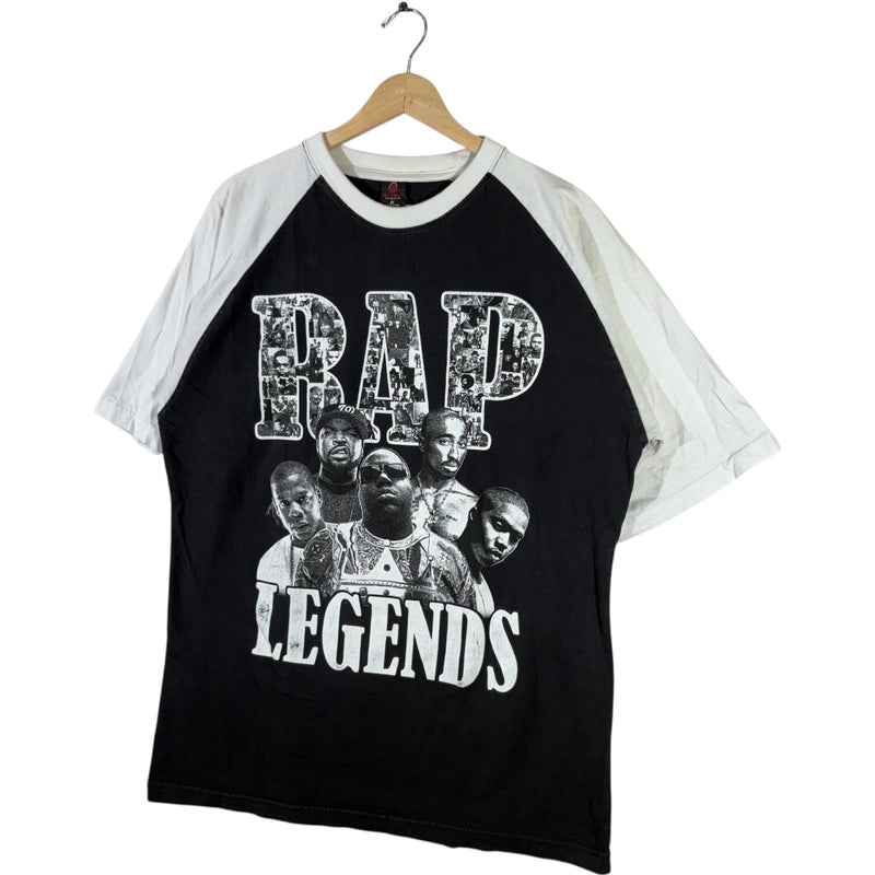 Vintage Rap Legends Spellout Raglan Tee