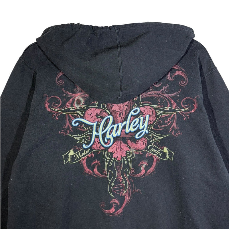Vintage Harley Davidson Horny Toad Temple TX Hoodie