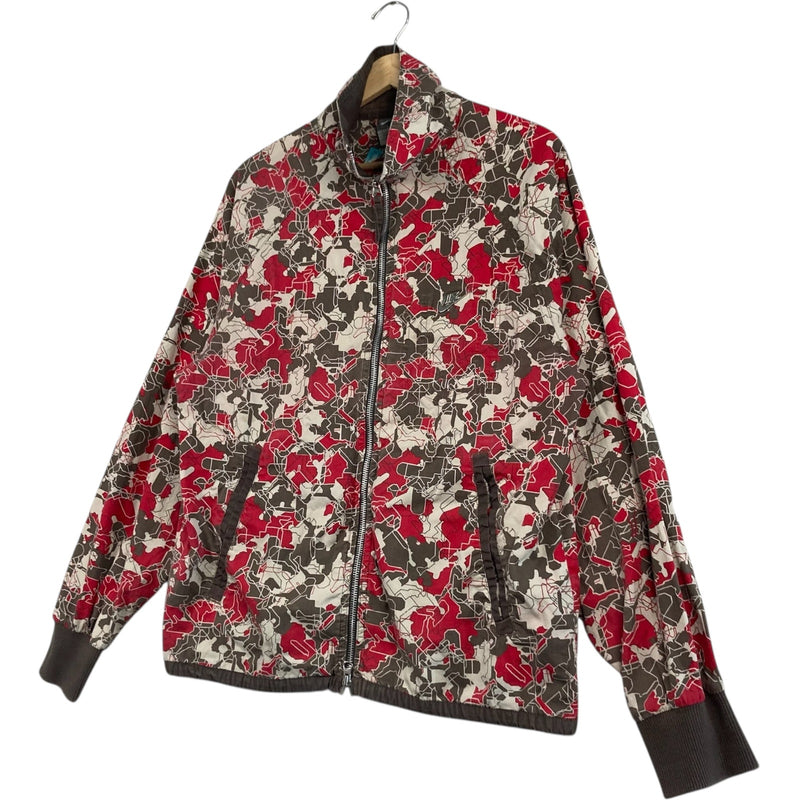 Vintage Nike Camo Print Bomber Light Jacket