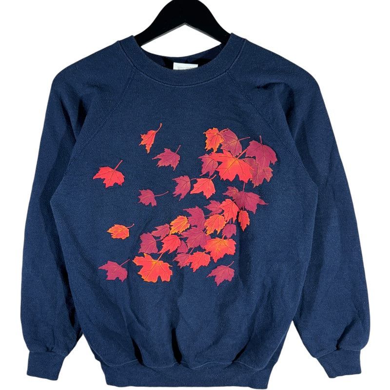 Vintage Autumn Leaves Crewneck