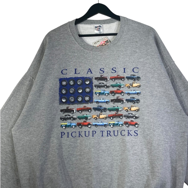 Vintage Classic Pickup Trucks Crewneck