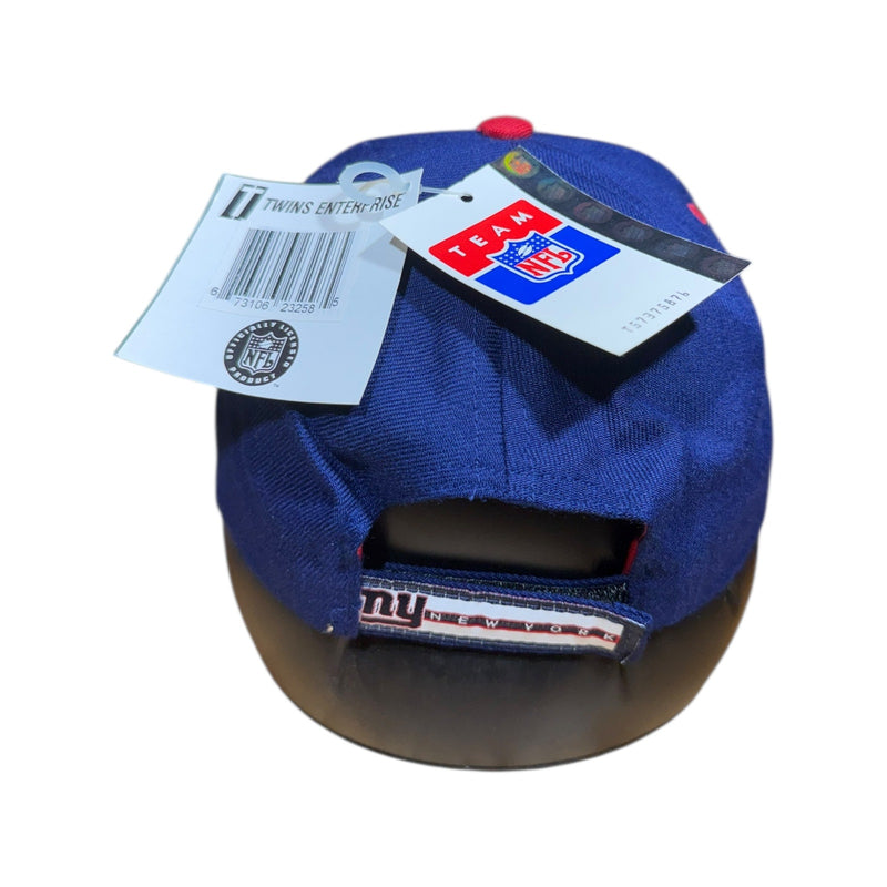 Vintage New York Giants NFL Stripe Strapback Hat OS