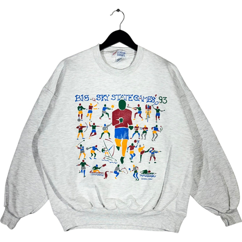 Vintage Big Sky State Games Crewneck '93