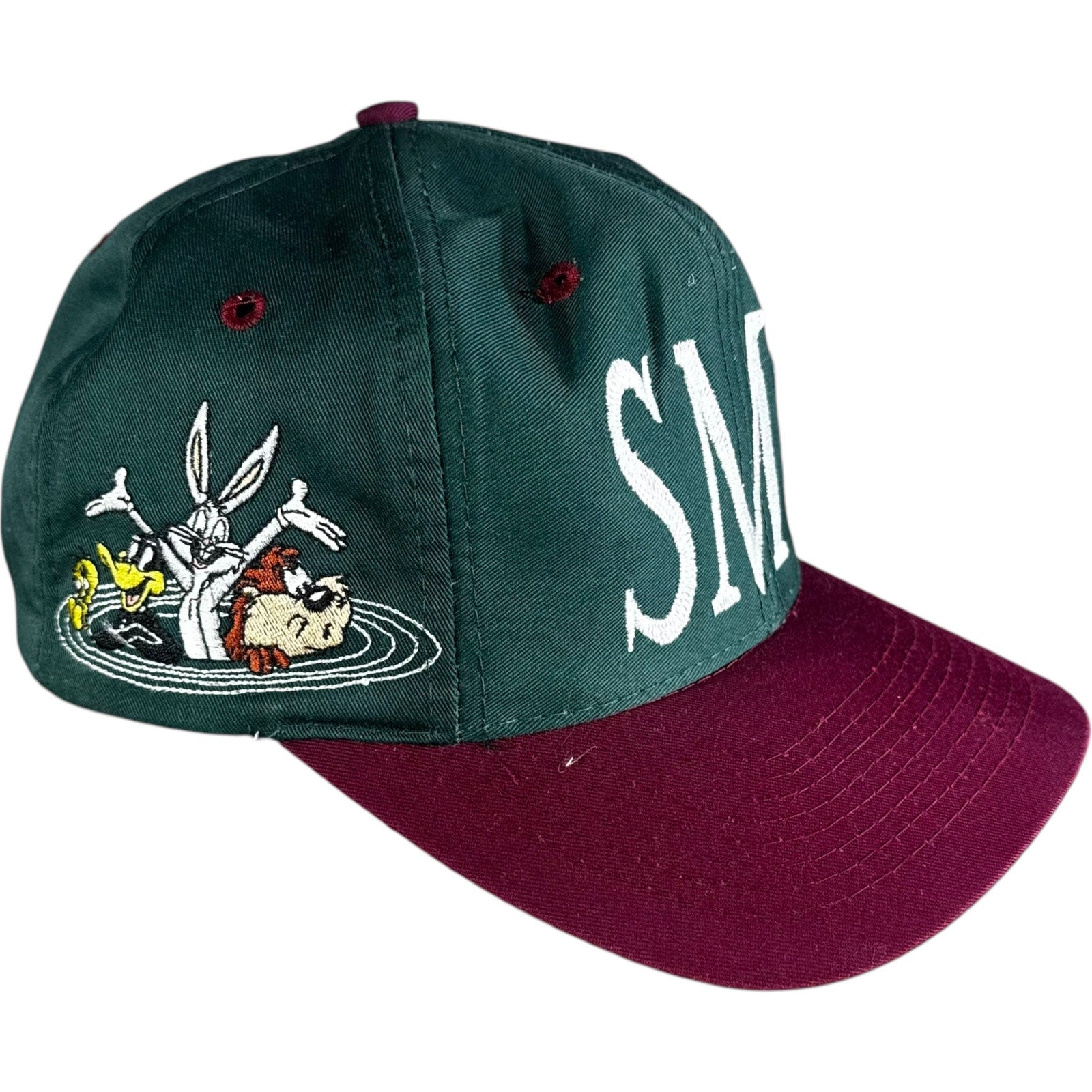 Vintage SMU x Looney Tunes Character Snapback Hat