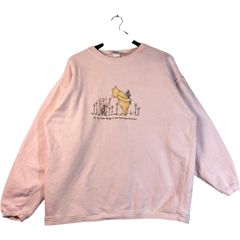 Vintage Disney Winnie & Piglet "It's The Little Things in Life" Crewneck