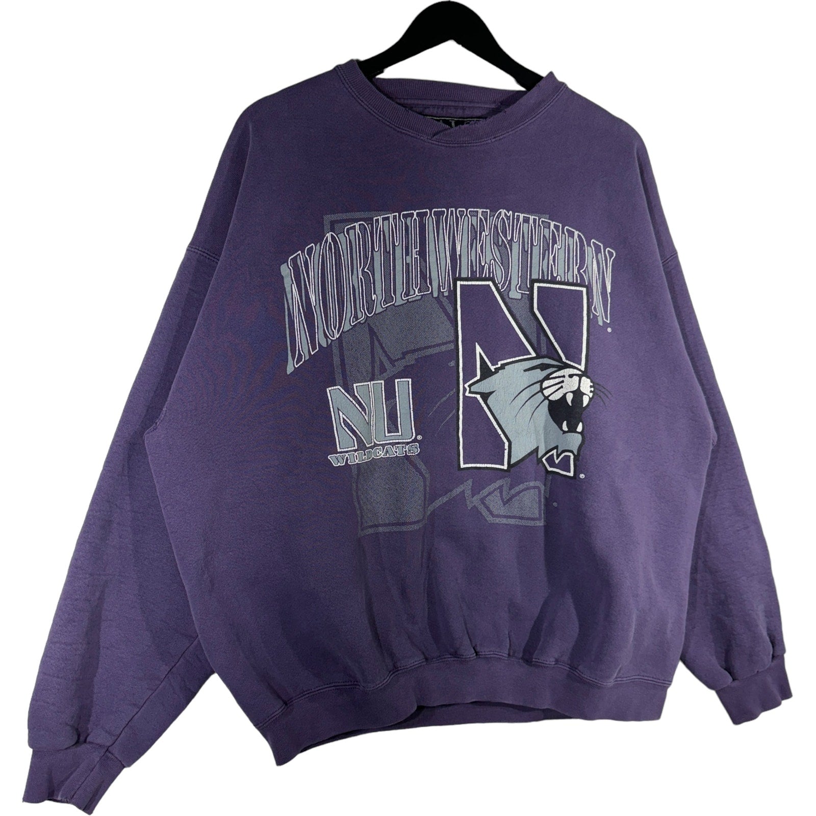 Vintage Northwestern University Wildcats Crewneck