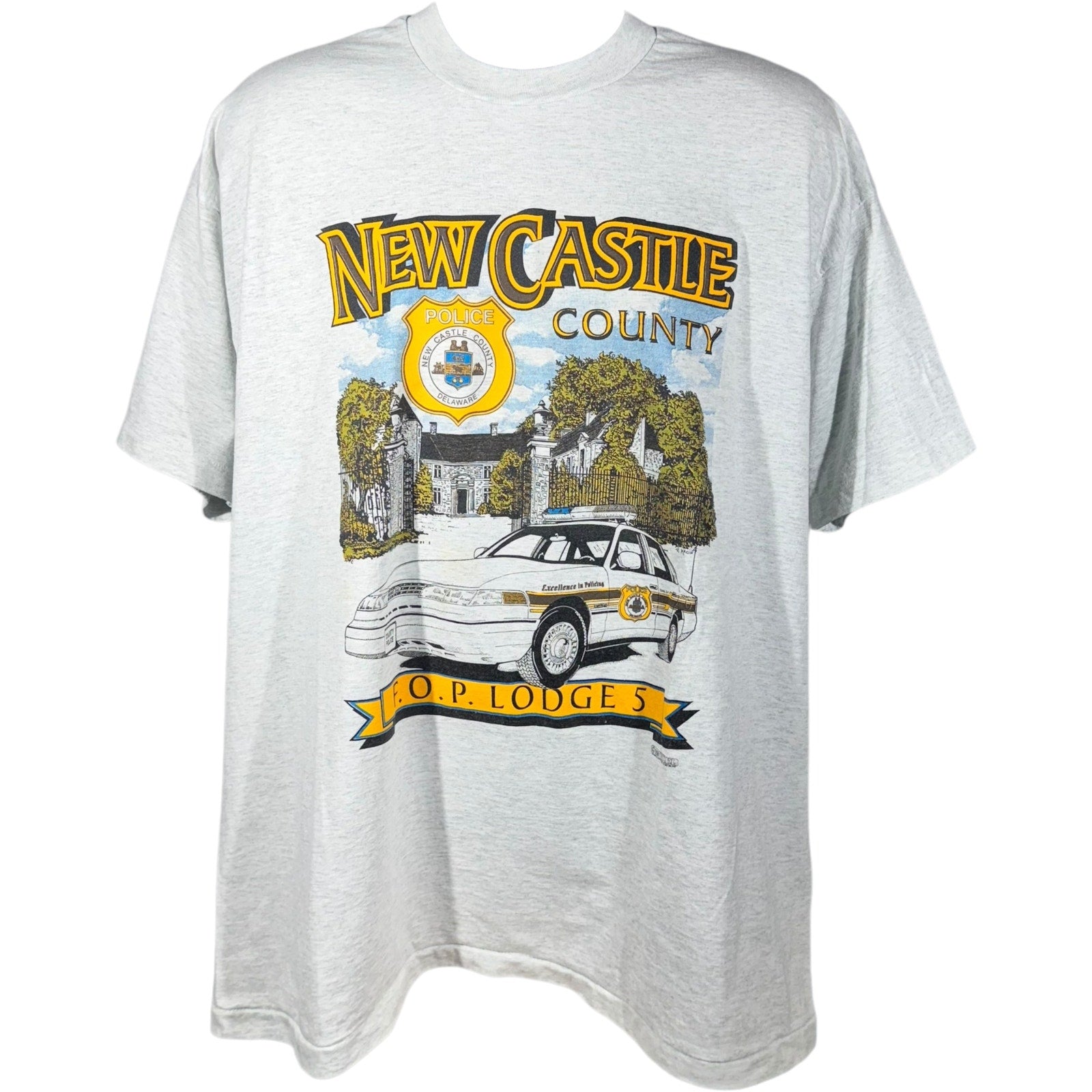 Vintage New Castle County Police Tee