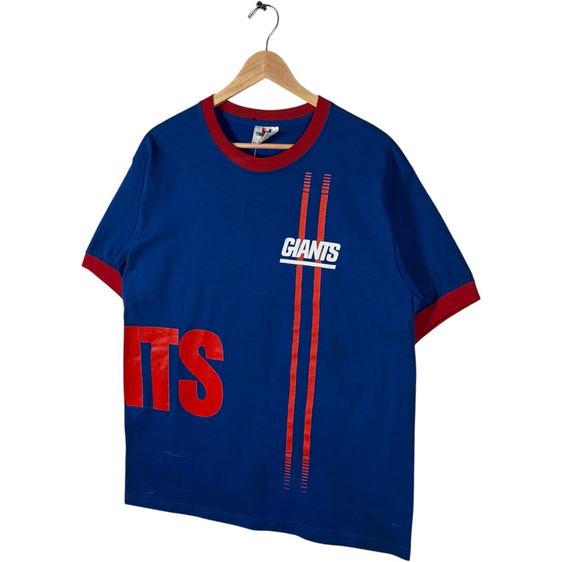 Vintage New York Giants Wrap Around Spellout NFL Tee 90s