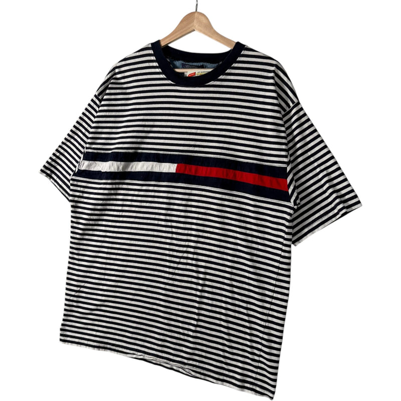 Vintage Tommy Hilfiger Flag Striped Tee