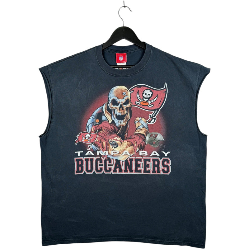 Vintage Buccaneers NFL Pirate Graphic Tank Top
