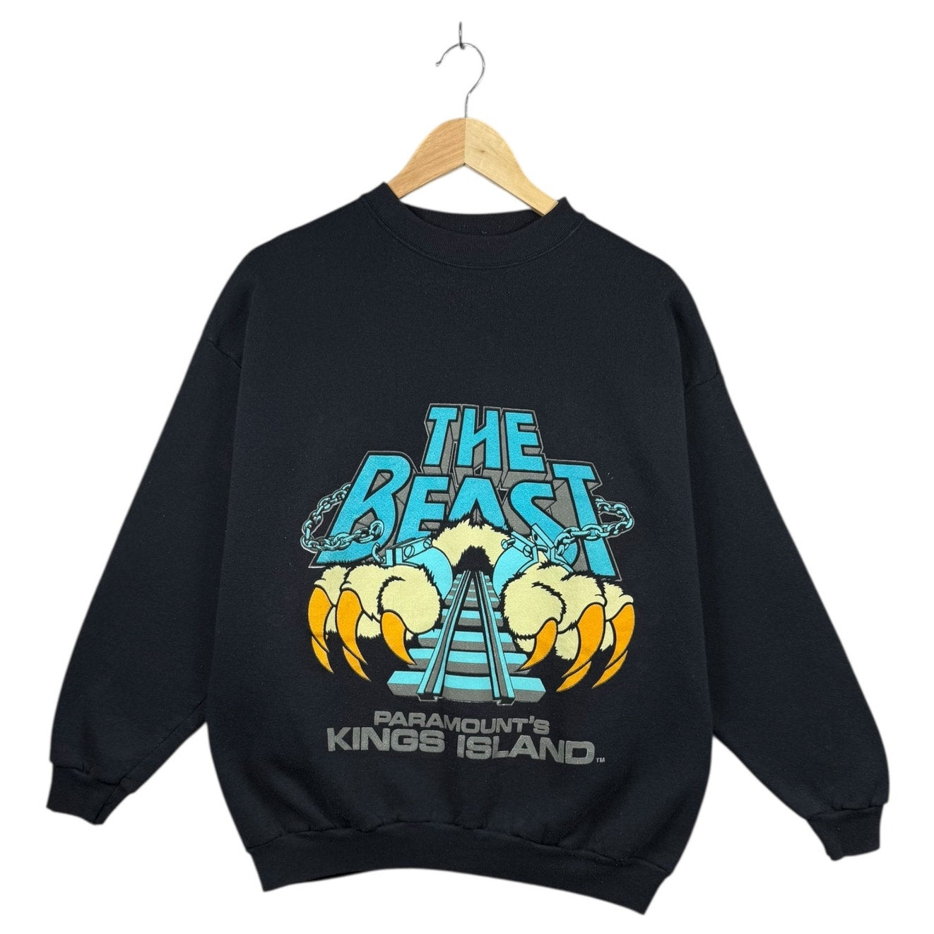 Vintage The Beast Paramount’s Kings Island Crewneck