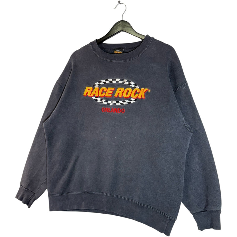 Vintage Orlando Race Rock Crewneck Large