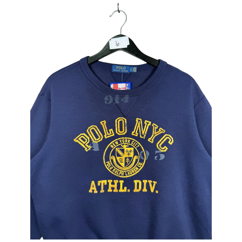 Vintage Polo Ralph Lauren NYC Athl Div Crewneck