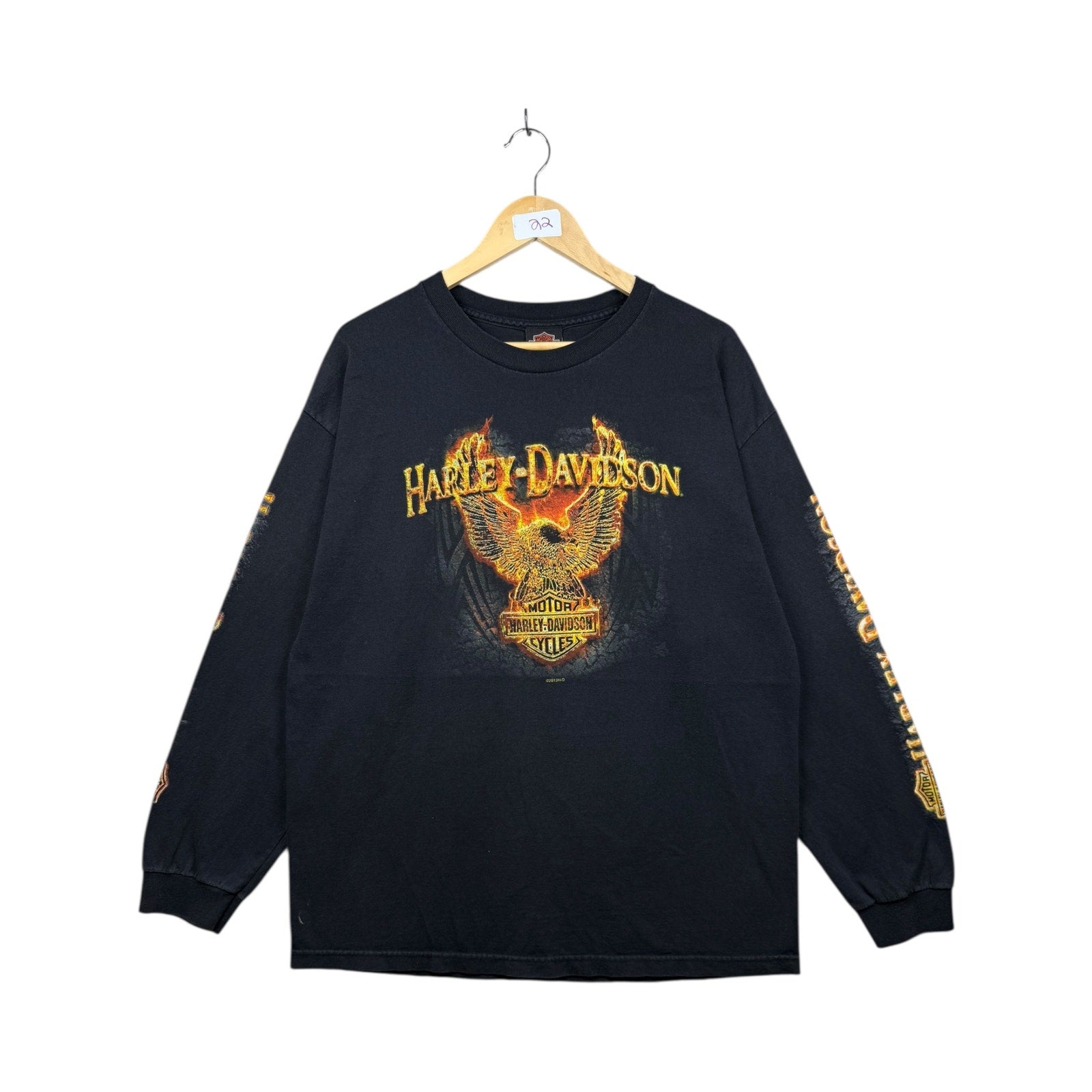 Vintage Harley Davidson Pullover Long Sleeve