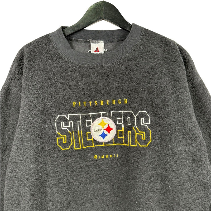 Vintage Pittsburgh Steelers Riddell NFL Crewneck