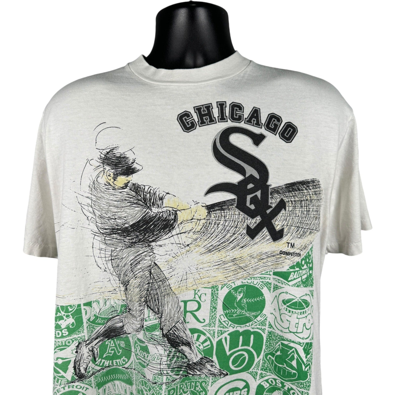 Vintage Chicago White Sox AOP MLB Tee 90s