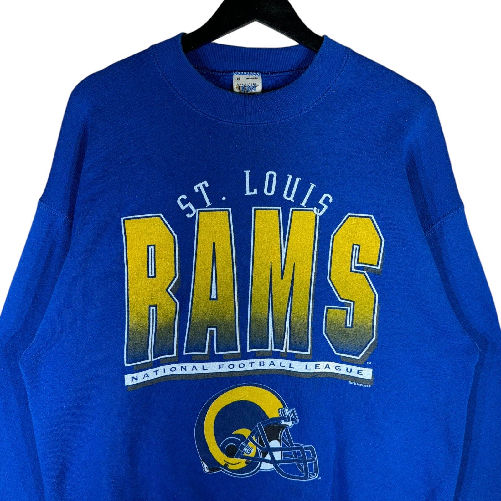 Vintage NFL St Louis Rams Logo Crewneck