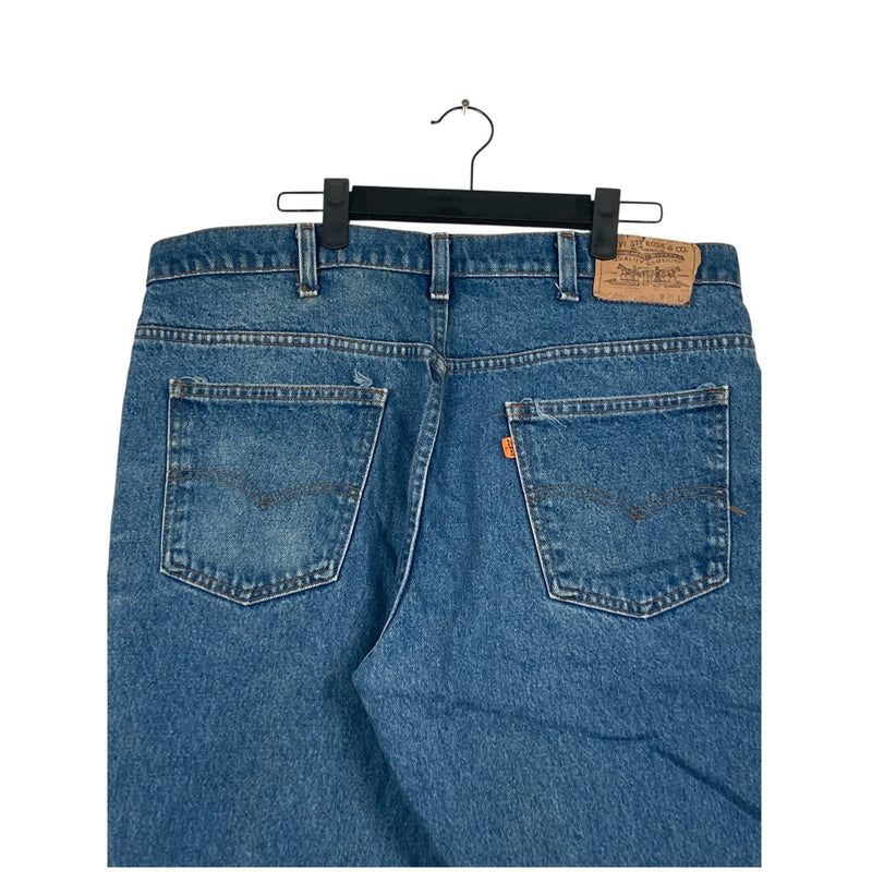 Vintage Levi's Orange Tab Denim Shorts 34