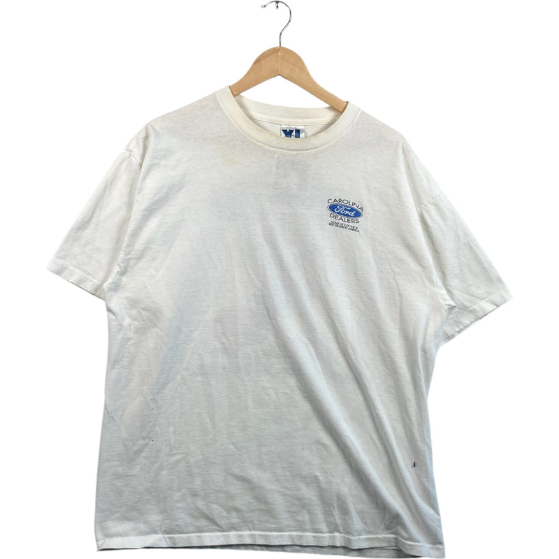 Vintage North Carolina Ford Dealerships NBA Hornets Promo Tee