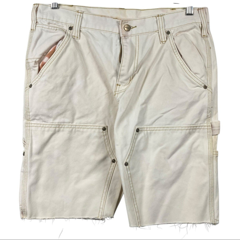 Vintage Carhartt Utility Pockets Cut-out Cargo Shorts 34