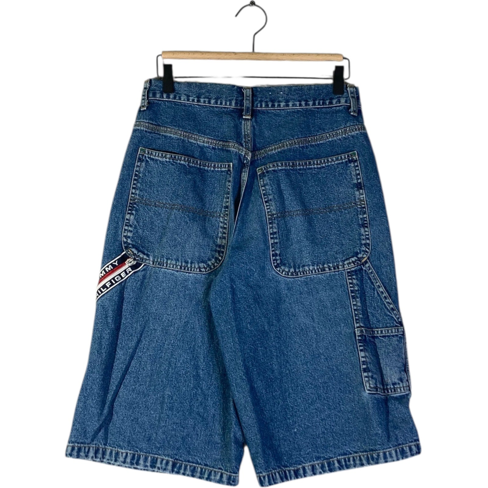 Vintage Tommy Jeans Carpenter Denim Shorts 29