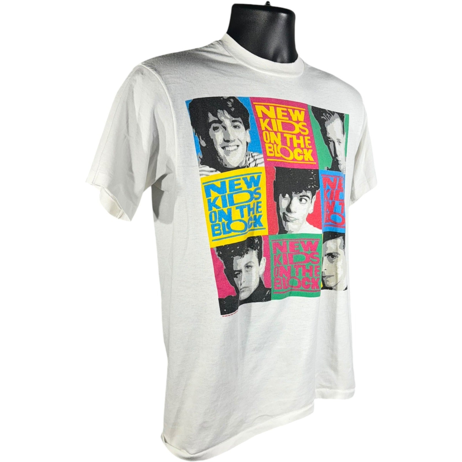 Vintage New Kids On The Block Tour Tee 1989