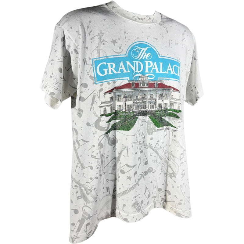 Vintage The Grand Palace Branson Missouri AOP Souvenir Tee