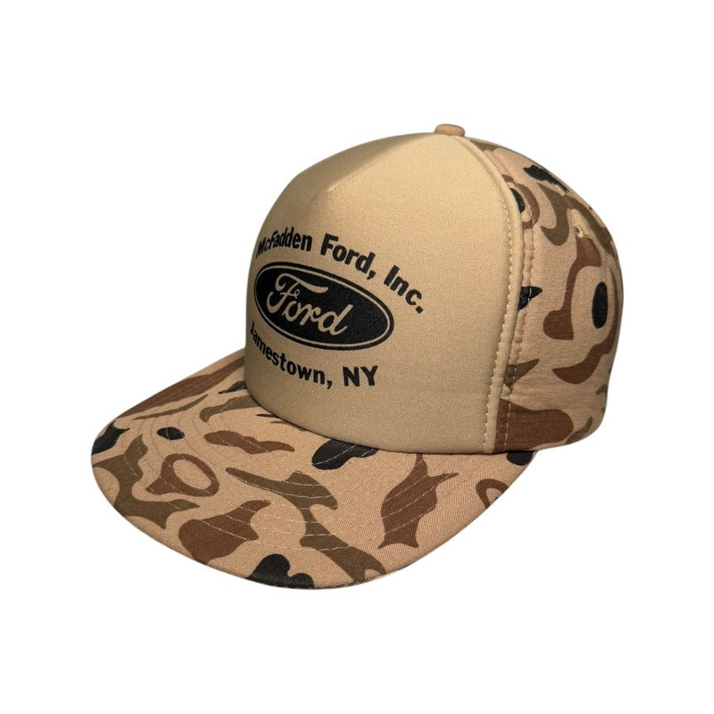 Vintage Ford  Madden Ford, Inc Camo Snapback Hat OSFA