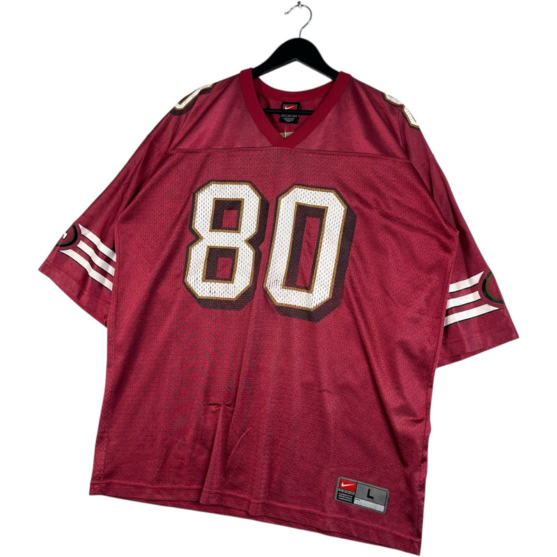 Vintage Nike San Francisco 49ers Jerry Rice #80 NFL Jersey