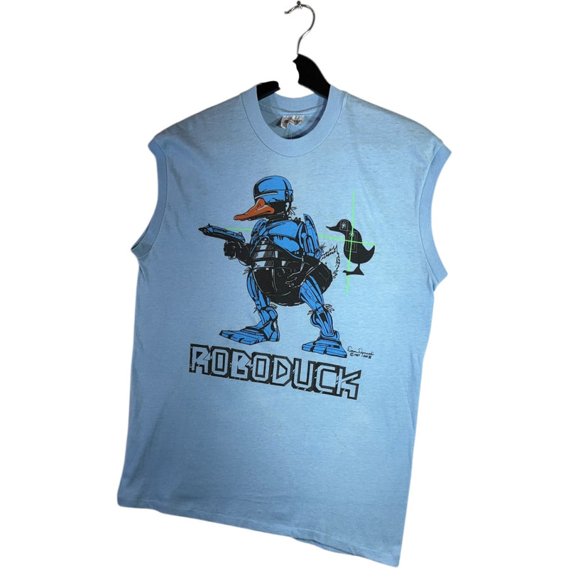 Vintage Roboduck Parody 80s Sci-Fi Tank Muscle Tee