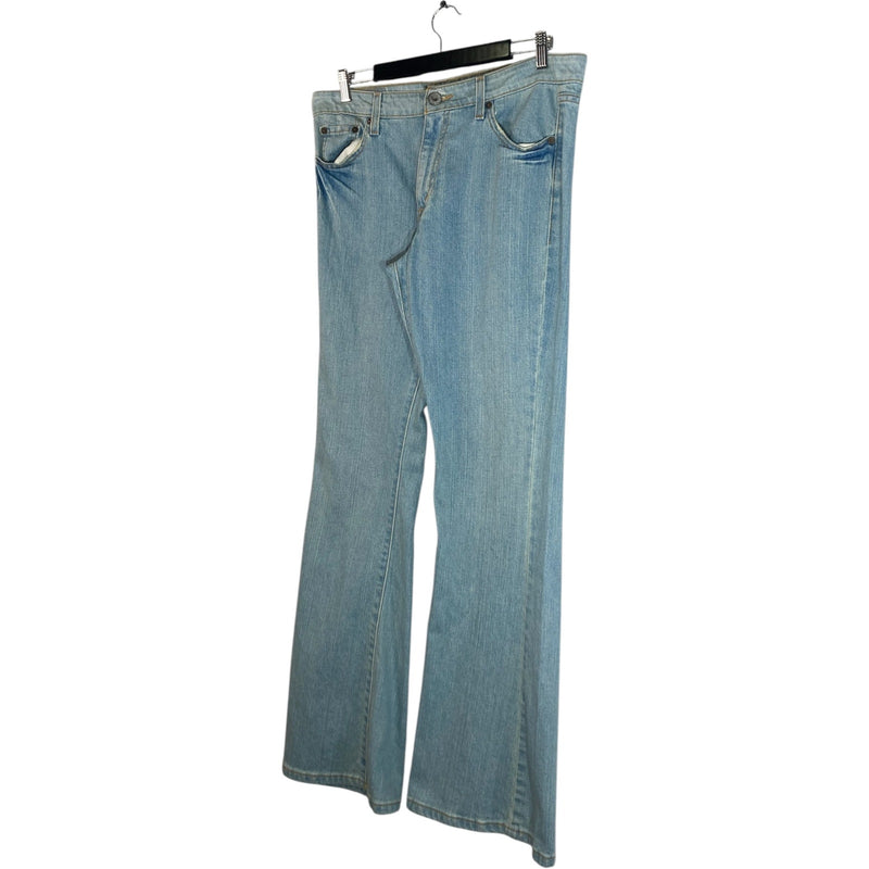 Vintage Levi's 519 Low Flared Denim Jeans 34 x 34