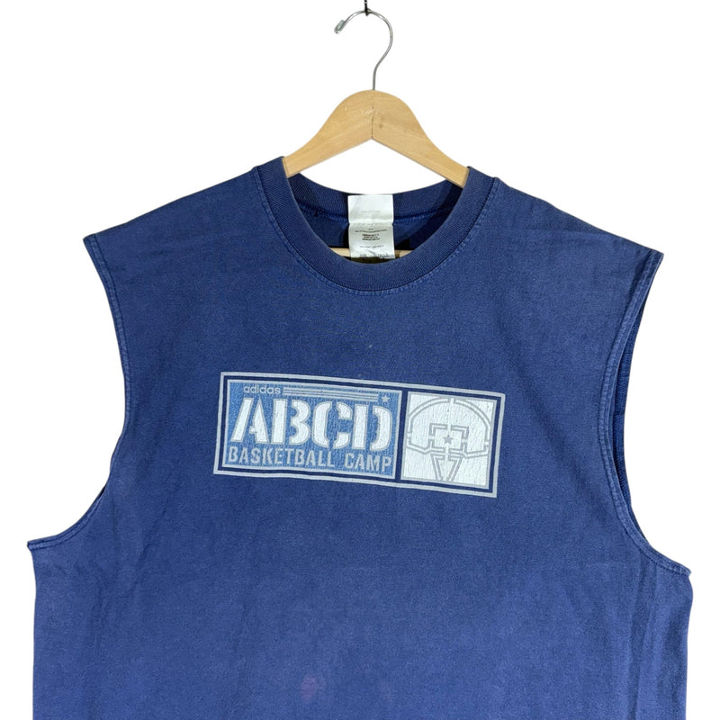 Vintage Adidas ABCD Basketball Camp Tank Top
