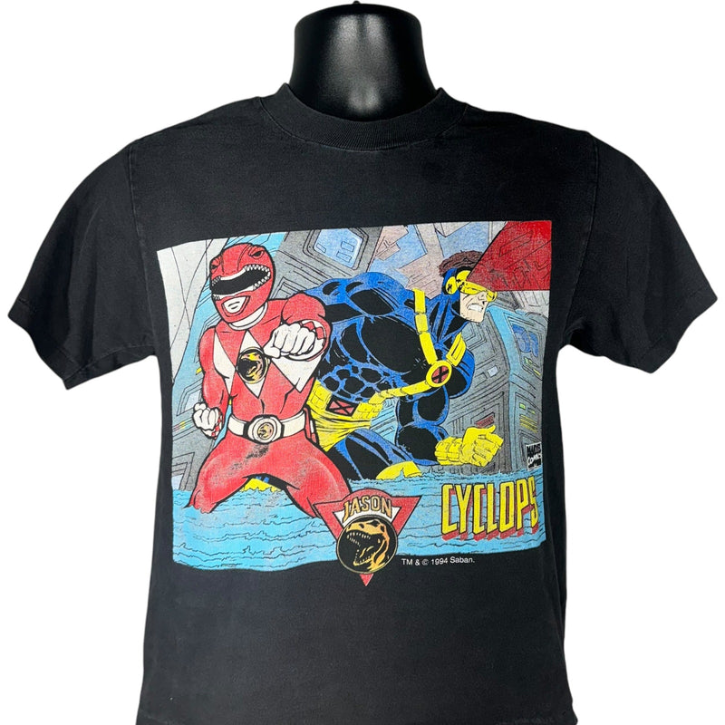 Vintage Power Rangers X-Men Tee 1994