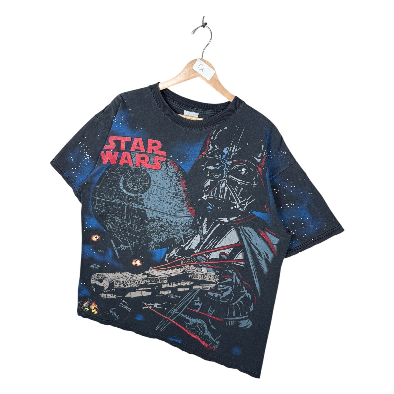 Vintage Star Wars Darth Vader Death Star T-Shirt