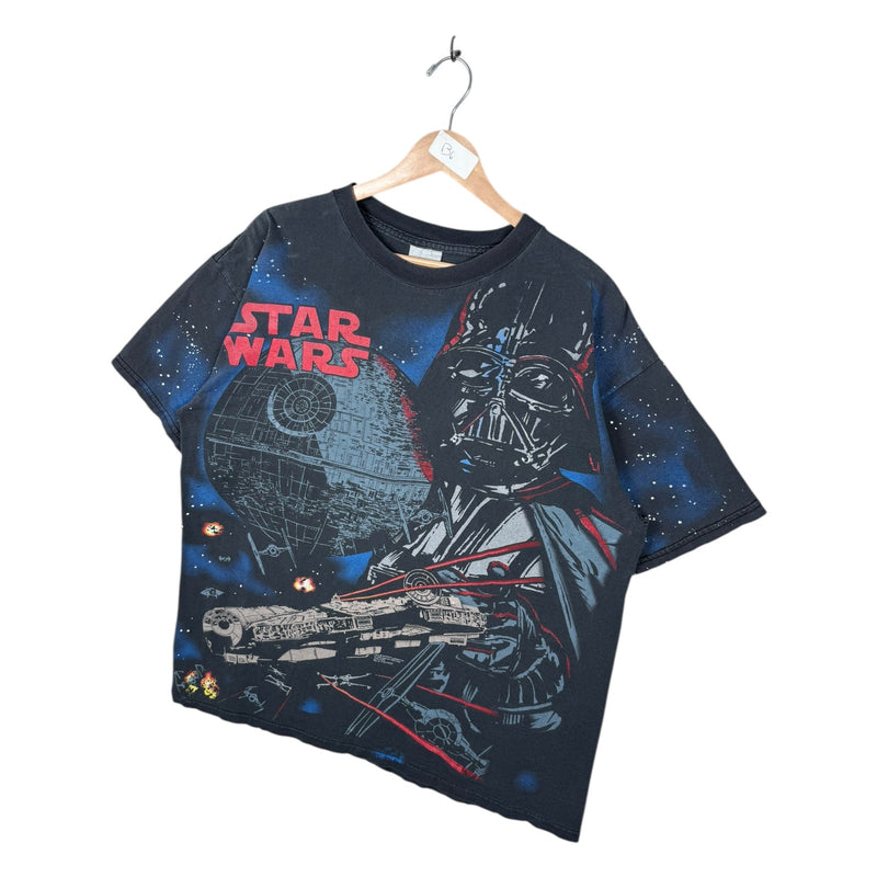 Vintage Star Wars Darth Vader Death Star T-Shirt