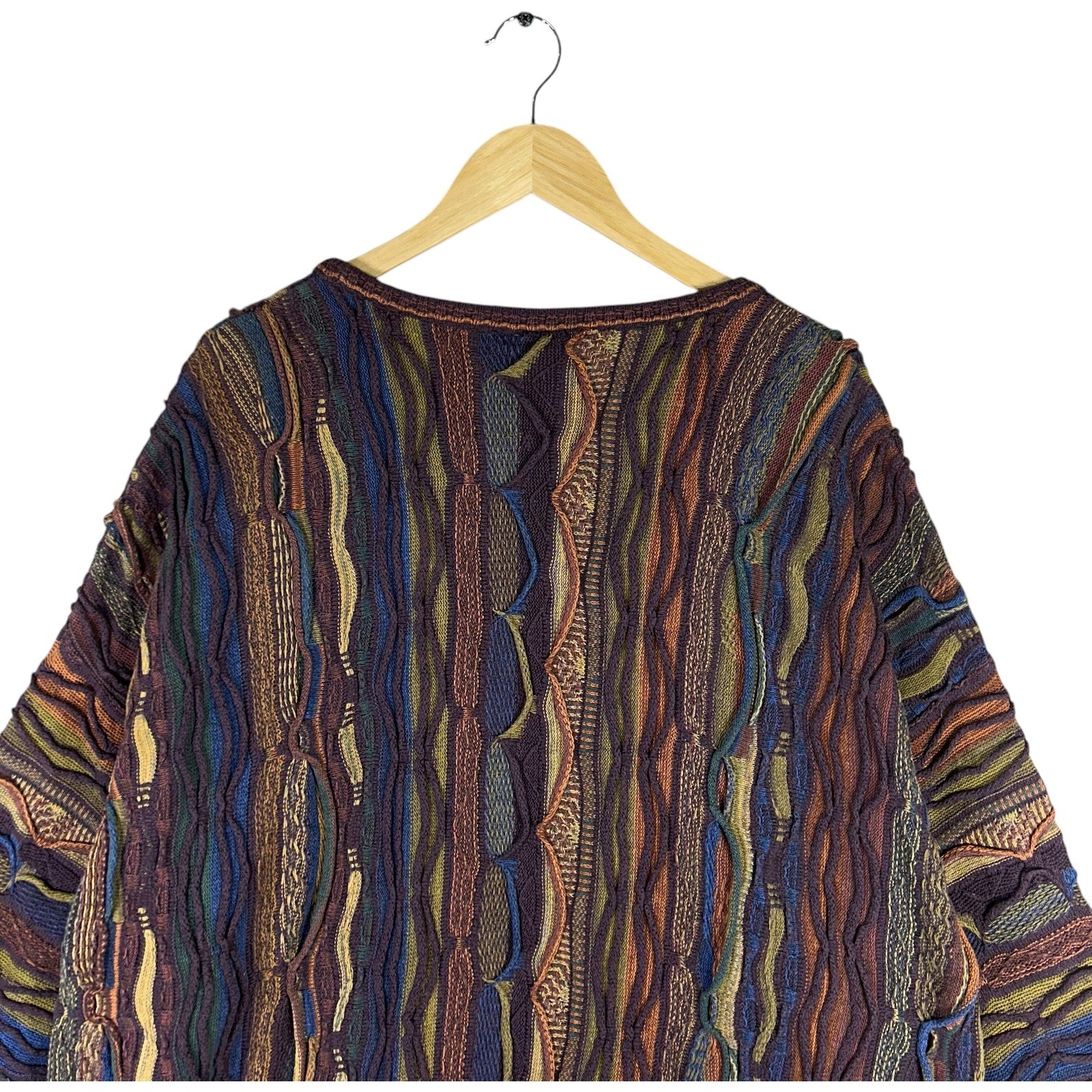 Vintage Coogi 3D Knit Sweater