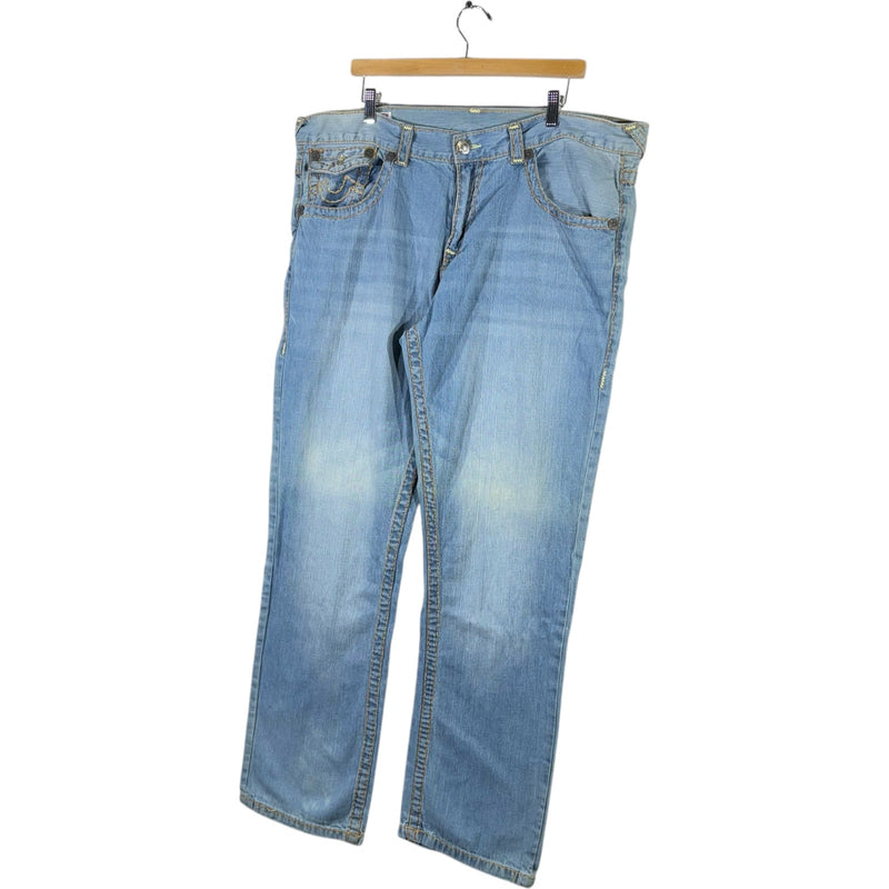 Vintage True Religion Straight Leg Denim Jeans 41x32