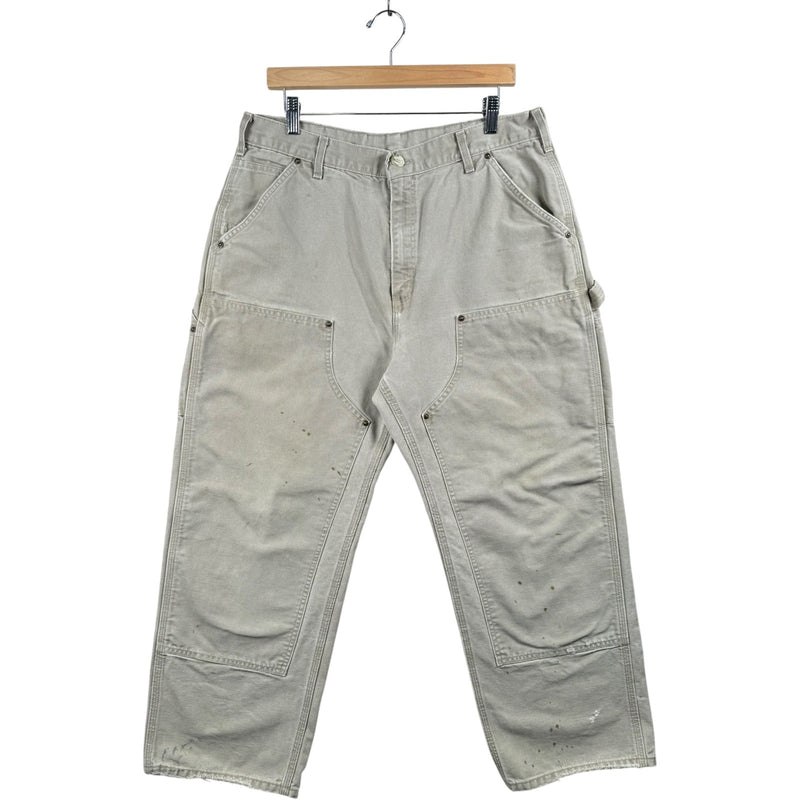 Vintage Carhartt Double Knee Work Pants 34.5