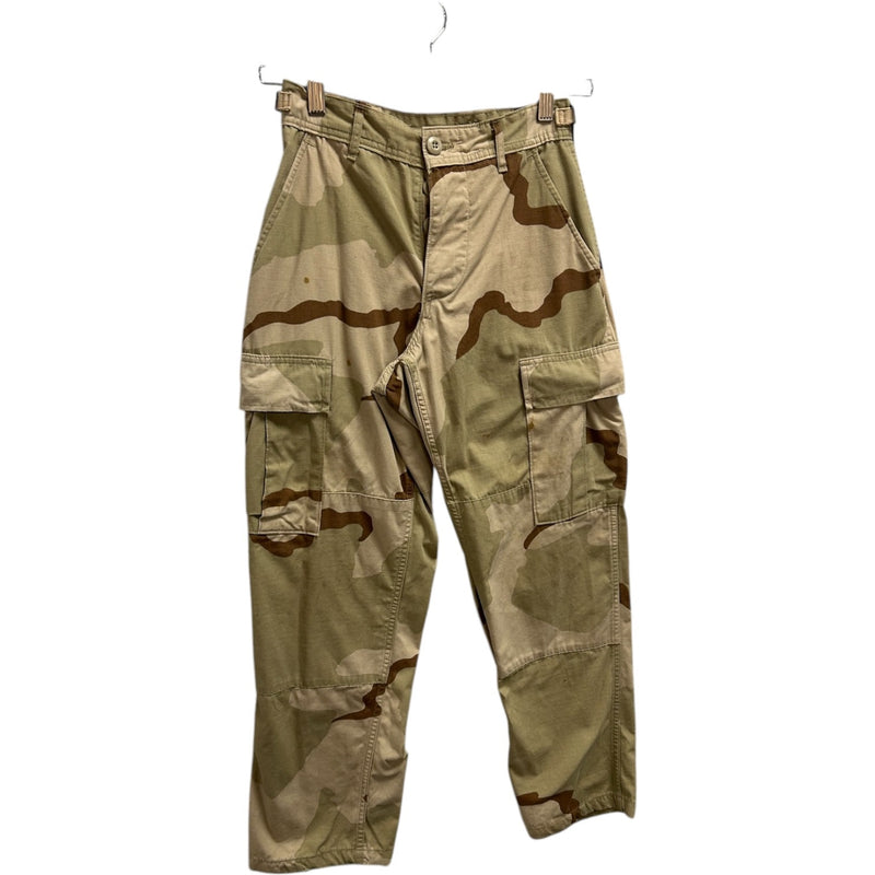 Vintage Military Surplus Camouflage Cargo Pants 26x27