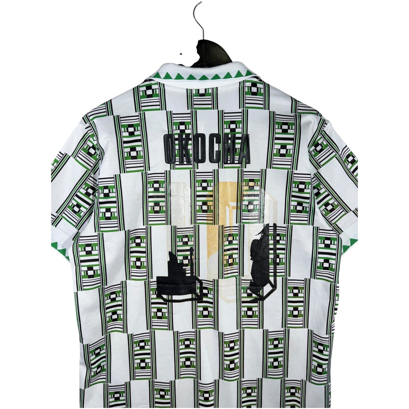 Vintage Adidas Okocha Nigeria Football Federation Jersey