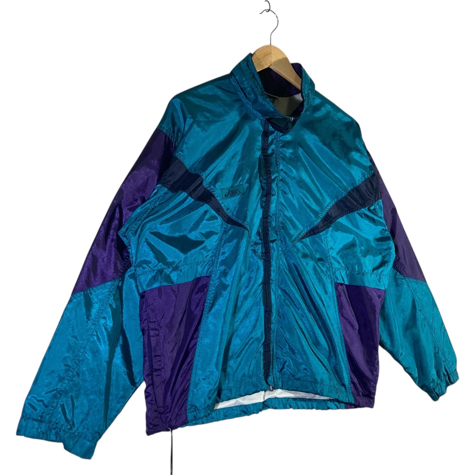 Vintage Asics Full Zip Windbreaker