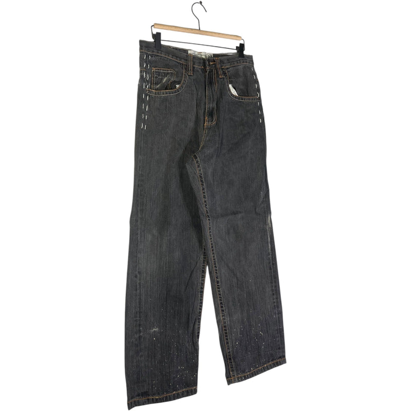 Vintage Marq Seventy Five Straight Leg Utility Denim Jeans 34