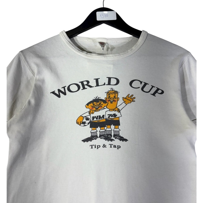 Vintage World Cup Football Graphic T-Shirt