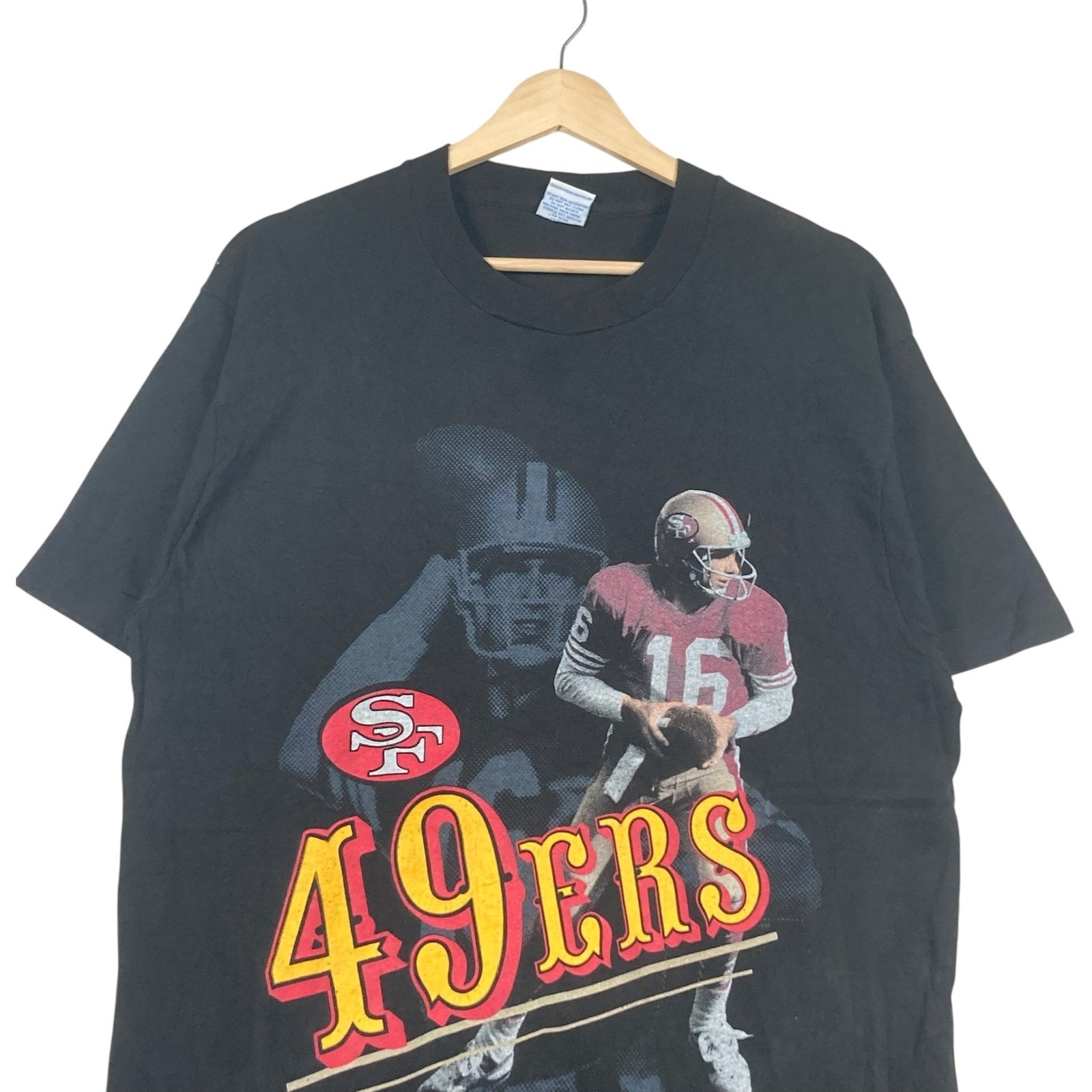 Vintage San Francisco 49ers Joe Montana NFL T-Shirt
