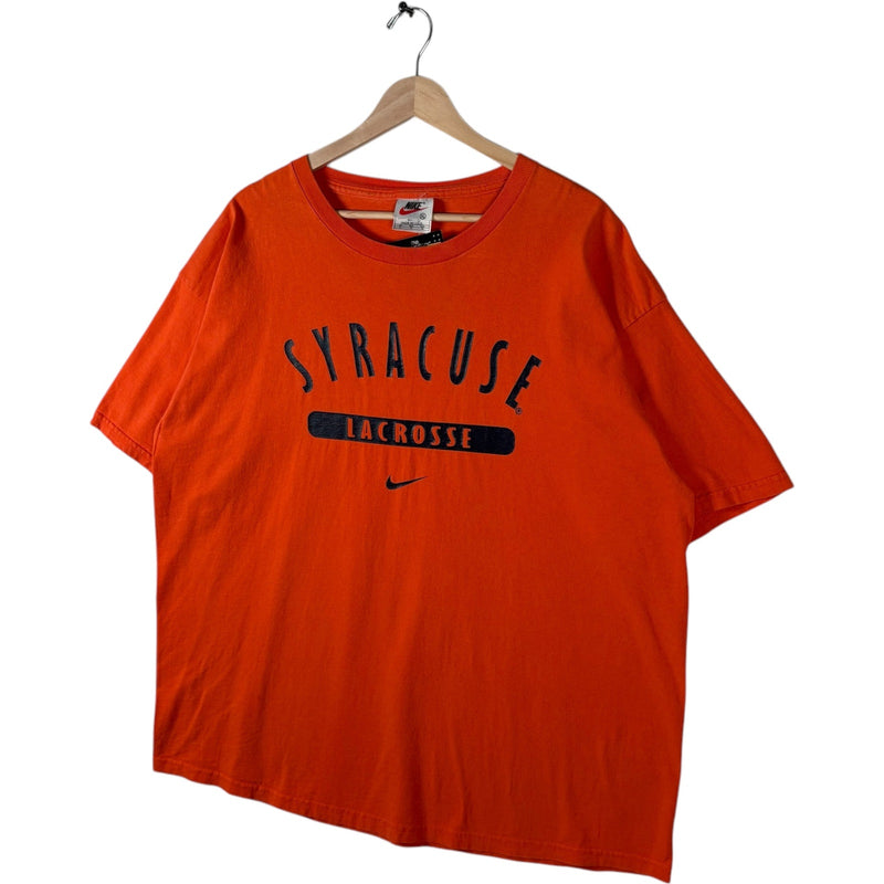 Vintage Nike Syracuse Lacrosse Arch Spellout University Tee