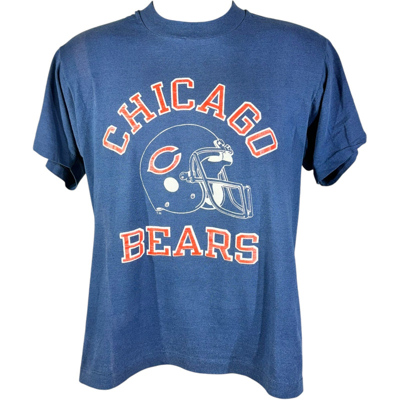 Vintage Champion Chicago Bears Helmet Logo NFL Tee 80s